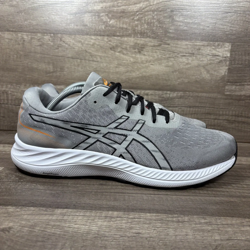 Asics Gel-Excite 9 Gray Mens US Size 11.5 EUR 46 1011B338 Running Shoes